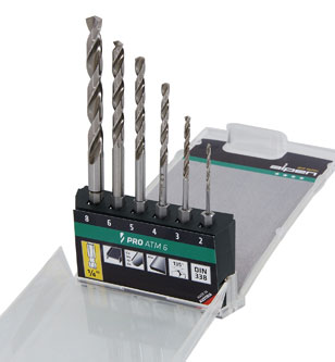 6pc HSS PRO Drill Set