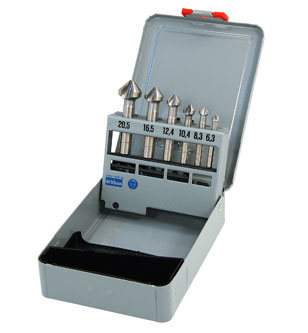 6pc Cobalt Countersink Set