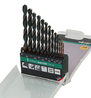13pc HSS Sprint Master Drill Set