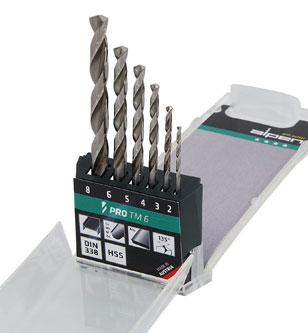 6pc HSS PRO Drill Set