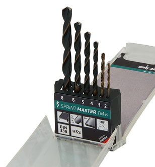 6pc HSS Sprint Master Drill Set