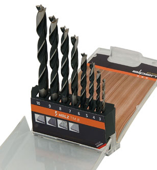8pc Wood Dowel Drill Set