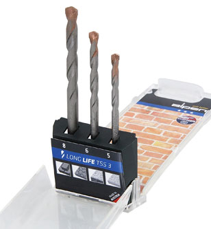 3pc Masonry Drill set