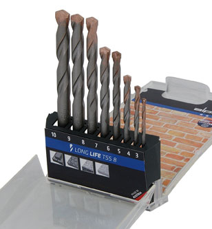 8pc Masonry Drill set
