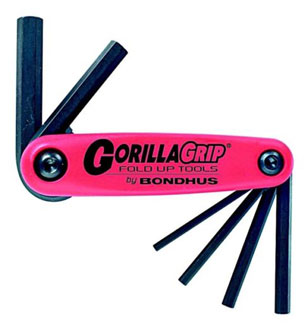 6pc Hex Key Set 3.0mm - 10.0mm