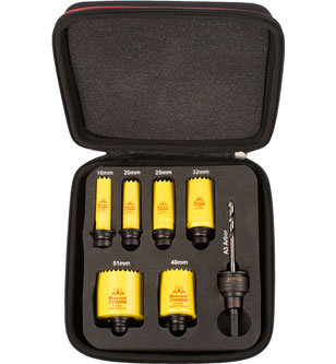 6pc Electricians Fast Cut Kit