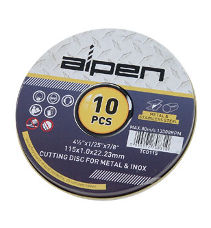 Cutting Discs for Metal and Inox