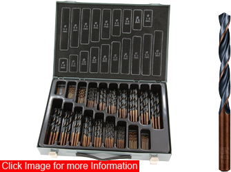 170 Piece HSS Sprint Master Drill Set